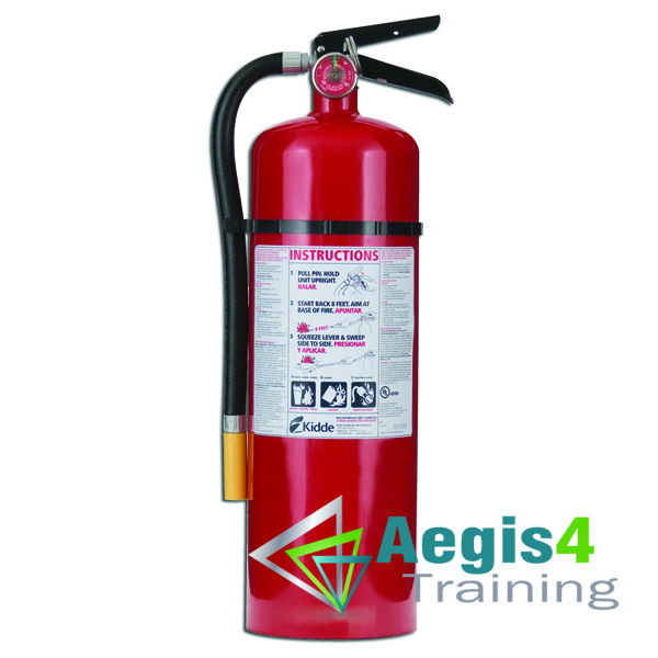 Aegis 4 training fire extinguisher