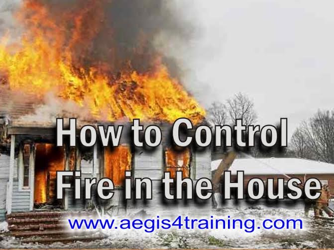 Fire training course