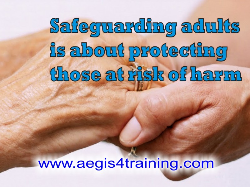 Safeguarding adults online training in the UK