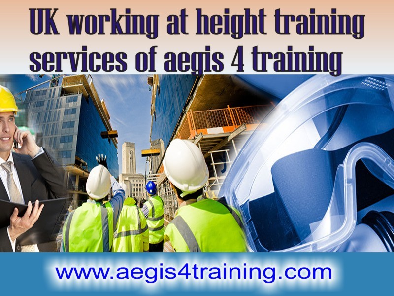 Working at heights training in the UK