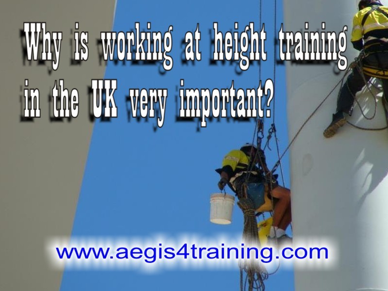 Working at height training in the UK